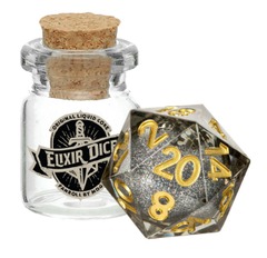 Elixir Liquid Core Dice D20: Vanishing Oil